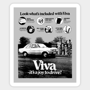 VAUXHALL VIVA -advert Sticker